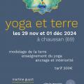 Stage yoga et terre chaussan décembre  2024